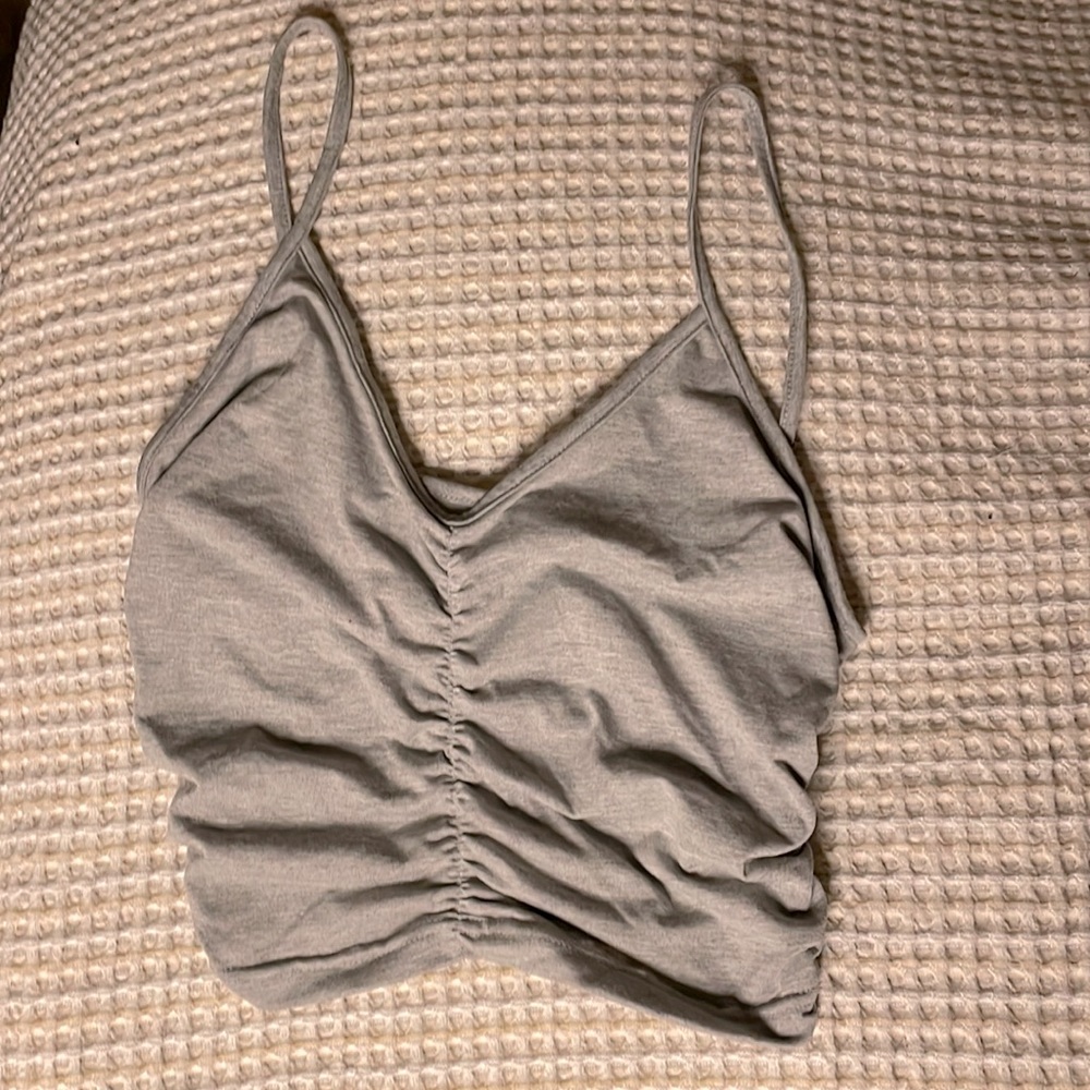 Small Grey cropped tank